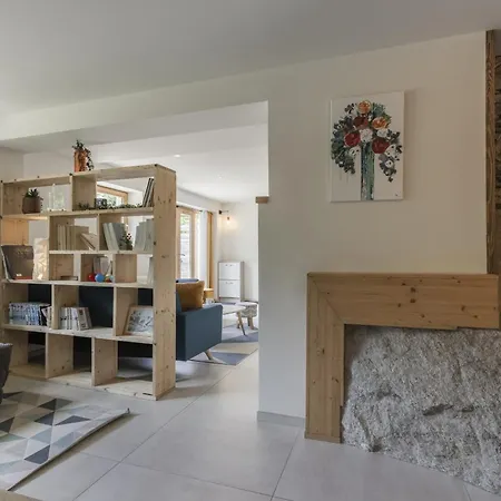 아파트 Pierre Belle - 80m2 - Grande Terrasse Et Jardin 샤모니